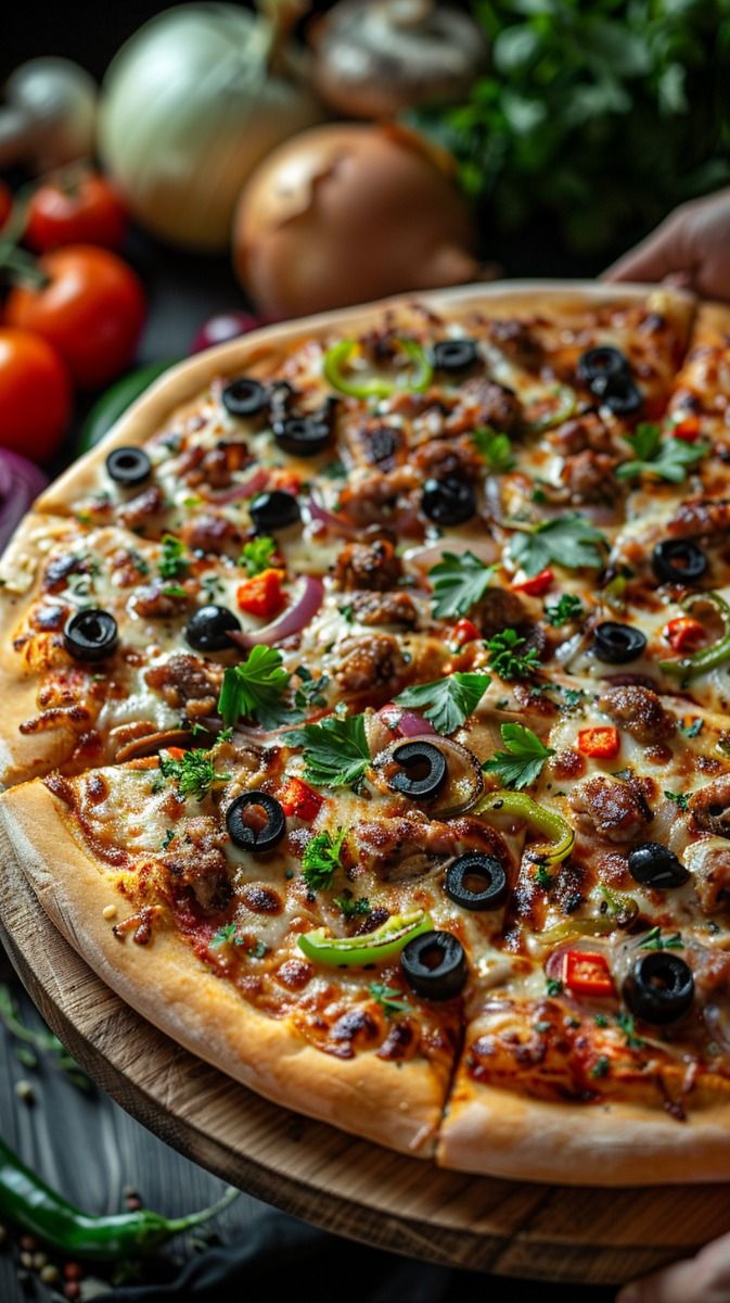 Pizza légumes